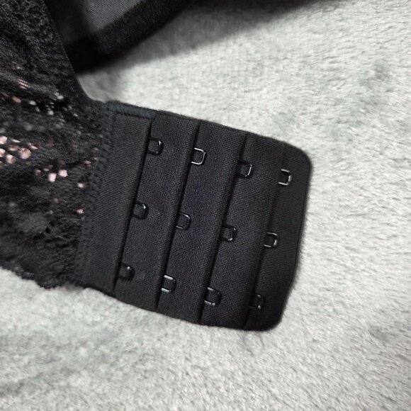 Victorias Secret Dream Angels Bra 44DD Twinkle Rhinestone Strap Lace Push Up - Picture 6 of 8